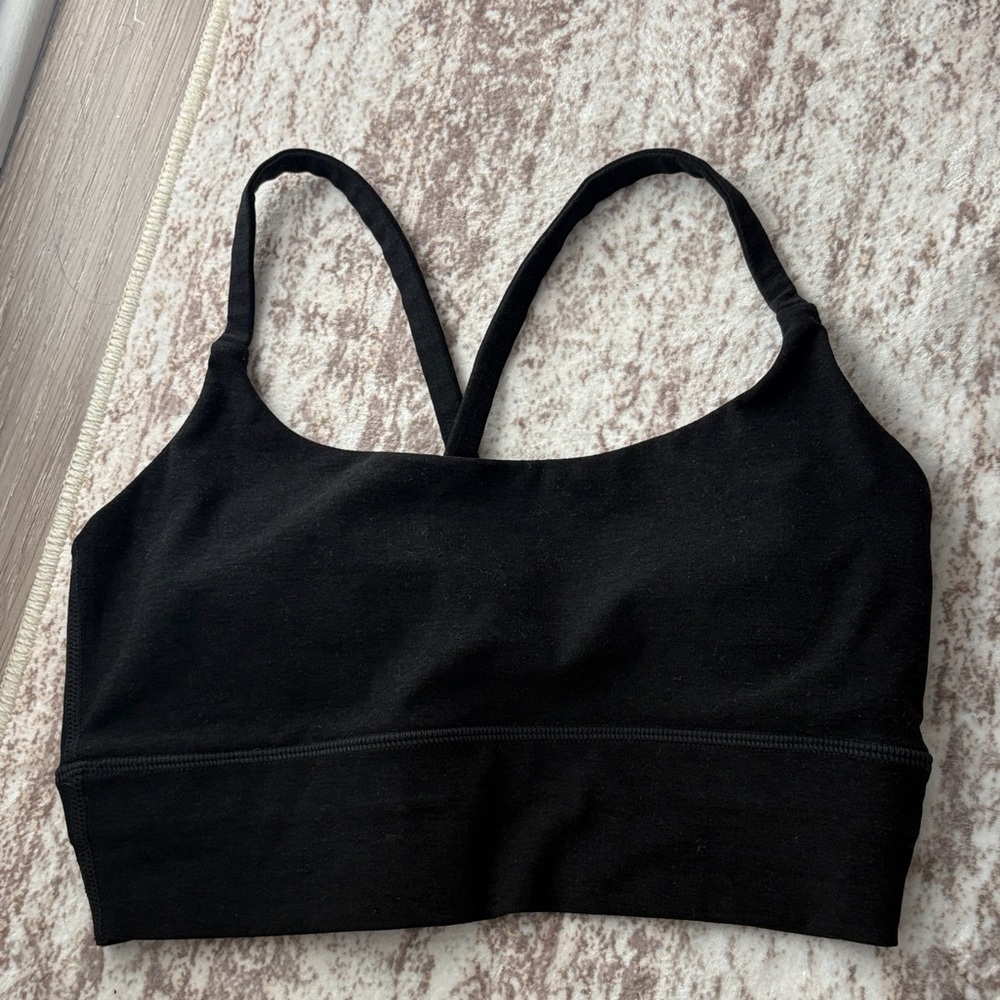 Vuori Black Sports Bra